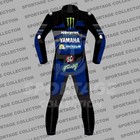 Yamaha Leather Motorcycle Biker 1 Piece Men Motorbike Leather Racing Suit