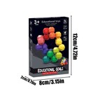 Speed Cube Stress Relief Fidget Toy Multi-faced Cube Colorful Brain