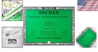 Artist-grade Cold Press Watercolor Paper Block 12  X 16  - 20 Sheets  Ph-neutral