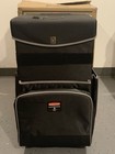 Rubbermaid Commercial Products Executive Series Quick Carts  Large  Dark Gray