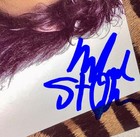     nice  Kiss Mark St john Authentic Hand Signed 8x10 Posed Image Tour Photo       