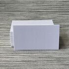 100 Pcs Blank Gray Business Cards 2x3 5 In Thick Cardstock 100  270gsm