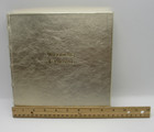 The Wedding Book Wedding Journal Gold Leather Bound Hardcover Crane   Co  135