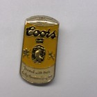 Vintage Nos Coors Beer Can Hat Pin Jacket Lapel Pin Tie Tack Pinback Free Ship