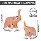 A Pair Elephant Statue Home Decor modern Style Figurines sculpture For    of