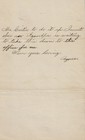 1889 Letter From Cumberland  Me