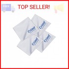 Crizal Eyeglass Cleaning Cloths     4 Pack Premium Microfiber     Safest Cloth For A