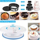 Cake Decorating Supplies 493 Pcs Cake Decorating Kit 3 Packs Springform Cake