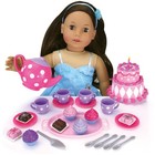 Sophias Doll Playset Complete Cake Tea Party Accessories Set For 18  Dolls