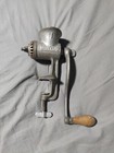 Vintage Cast Iron Universal 1 Food Meat Grinder Hand Crank Table Mount Usa