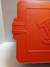 Vintage Joy Ice Cream Cone Cupcake Storage Box Dispenser Red And Blue