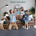 30 Pack Carpet Tile - 12    X 12    Self Adhesive Carpet Floor Tiles Anti-slip Squar