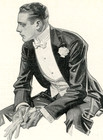 1912 Original Arrow Evening Collars   Shirts Ad  Jc Leyendecker  Gay Interest
