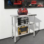 3 Tier Stainless Steel Work Table 30x14x35   With Casters 330 Lb Capacity