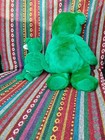 Ty Beanie Buddy  erin The Irish Bear With Her Baby  Green Shamrock  Retired