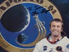 Apollo 14   M7 Astronaut Alan Shepard Hand-signed Portrait 8x10 Nasa Photo