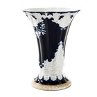 Antique 19th Century Meissen Blue   White Vase