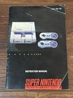 System W  Two Controllers 2 Console Snes Super Nintendo Instruction Manual Only 