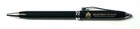 Department Of State Cross Townsend Black Ball Pen With Rhodium-plated Appointmen