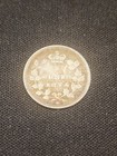 1874h Canadian 5 Cents Silver Coin