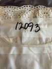Vintage 14    White Cotton Full Slip For French  german Antique Doll Lot 12093