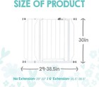 Regalo 1160 Easy Fit Baby Safety Gate - White