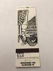 Matchbook Cover Matchcover Woman Standing  Collectors Al Beckwith White