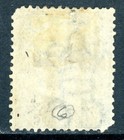 Bermuda 1865 Qv 1 Shilling Green Wmk Ccc P14 Scott  6 Mint U763                    