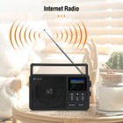 Tr640 Internet Radio For Home portable Radio With Bluetooth Wifi Multi-alarm