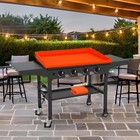 Jacooxi 17 Inch Griddle Cover Mat For Blackstone 17 Inch  Full-wrap Orange