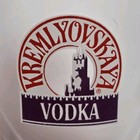 Kremlyovskaya Vodka Frosted Shot Glass Collectible 