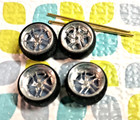 Custom Alloy Wheels Rotiform Hur Fits On Hot Wheels 83 Silverado 1 64 Rhc