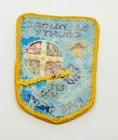 Vintage Baltimore County Fire Dept Fully Embroidered Patch 2 25  X 3  Nos  