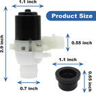 Truck Windshield Wiper Washer Fluid Pump Replacement For Kenworth T880 T680 And 