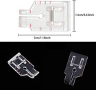 Clear View Presser Foot  1 4 Inch Quilting Presser Foot  Fit For Singer Brother 