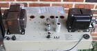 Rauland Borg Ra100 Tube Amplifier Chassis 8417 Output Tubes Missing