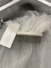Emily Hart Long White Beaded Mesh Bridal Veil Guc