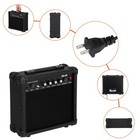 20w Black Guitar Amplifier Built-in Speaker Electric Acoustic Amp
