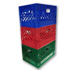 6 X Blue Or Any Other Color You Want Rectangular Milk Crate Rigid Plastic