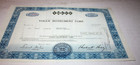 Lot Of 6  Vintage Cancelled Stock Certificates