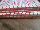 Large Lot Of 1000 Original Jukebox Record Title Strips 100 Sheets Of 10 Resale