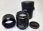 Nice Vintage Asahi Pentax 105mm F 2 8 Prime Super Takumar  hood  Caps  Case  M42