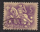 Portugal 1953 Knight Cavalinho - Set Of 2 Used   Mint Vlh Sc  766   772