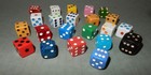 Lot Of 100    Mixed Vintage Dice-casino-games-etc   See Photos 