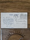 Vintage 1945 Usmc Hymn Post Card Marine Corps Wwii Military