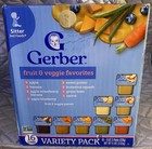 Gerber Baby Food 16 Count Variety Pack Of  Fruits   Vegetables