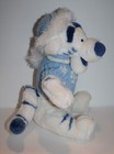 Disney Store White Blue Snowflake Tigger 14  Plush Winnie The Pooh Stuffed Toy