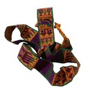 Vintage Guatemalan Hand-woven Loomed Indigenous Mayan Belt Sash 