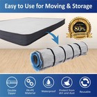 Queen full full-xl Foam Mattress Vacuum Bag With Blue Zipper  Mattress Storag   