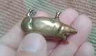 Rare Antique Charming Pig Vesta Style 
